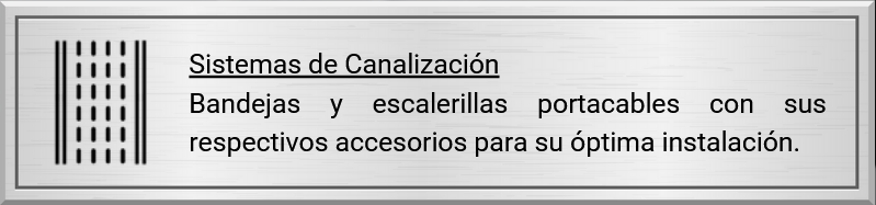 sistemas de canalizacion